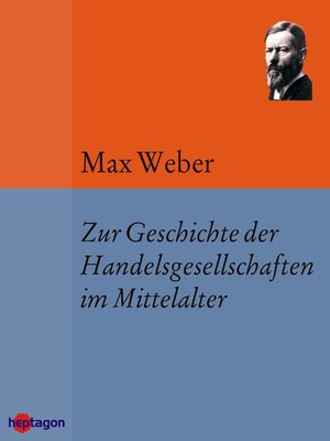 cover image of Zur Geschichte der Handelsgesellschaften im Mittelalter